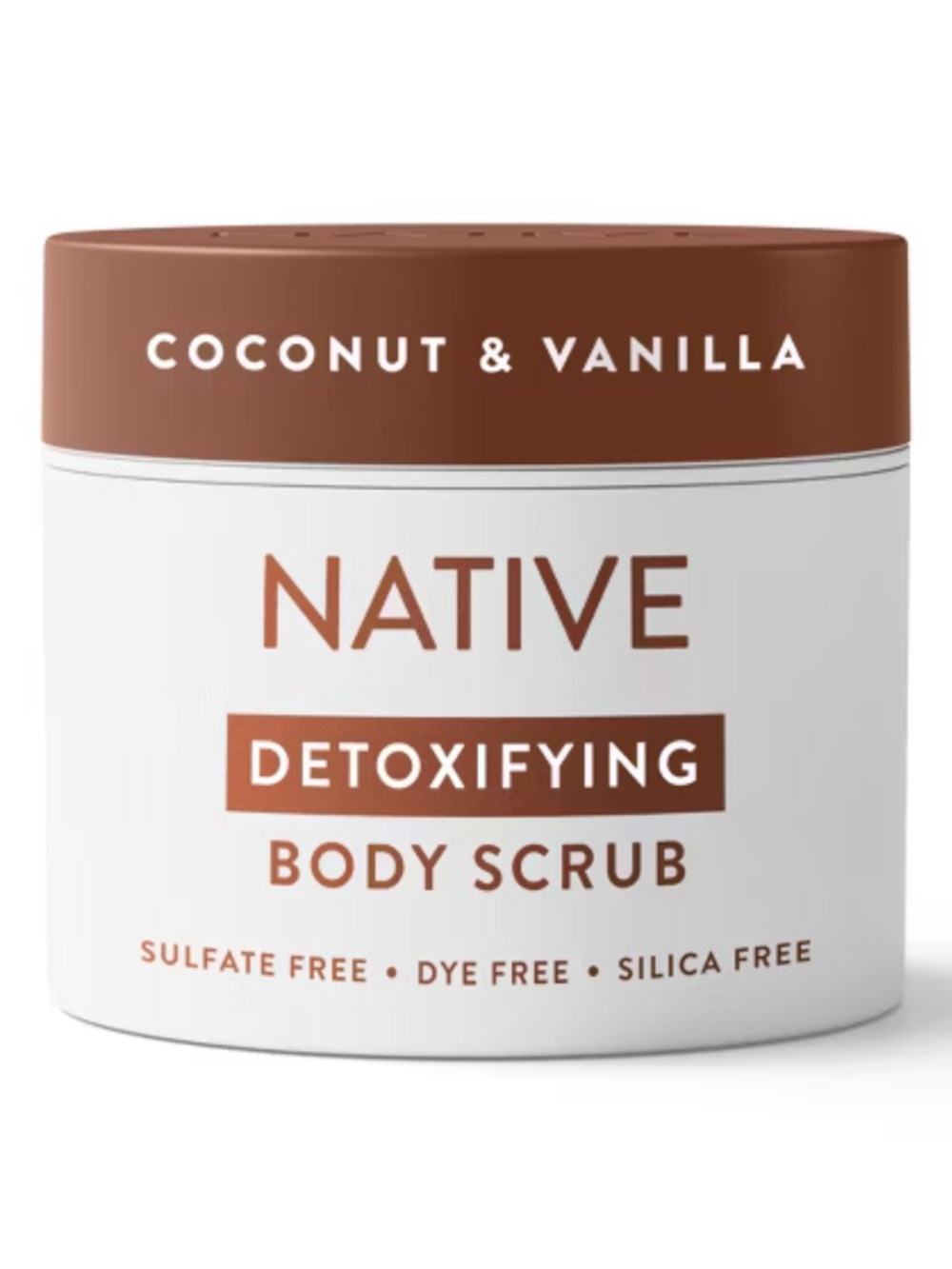 Native Coconut & Vanilla Detoxifying Body Scrub